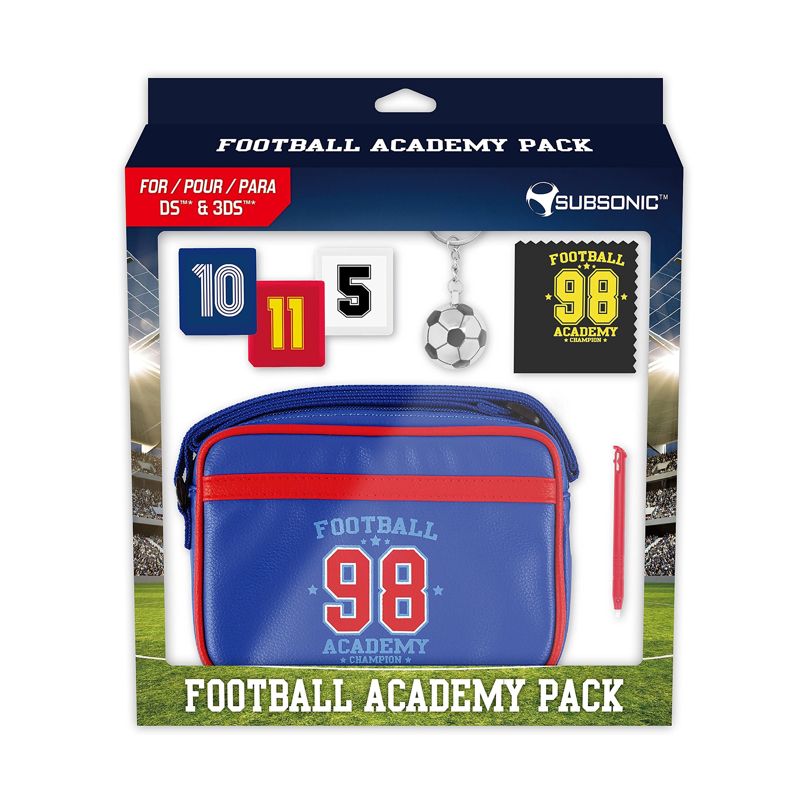 Subsonic - Pack d'accessoires Football Academy (New Nintendo 3DS XL) Subsonic - Pack d'accessoires Football Academy (New Nintendo 3DS XL)